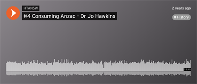 Podcast: Dr. Jo Hawkins – Consuming Anzac